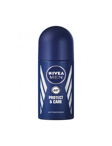 DESOD. NIVEA MEN ROLL-ON PROTECT & CARE 50ML      X/12