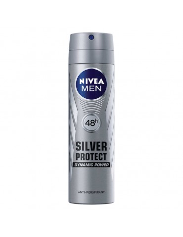 DESOD. NIVEA AEROSOL SILVER PROTECT 150ML     X/12