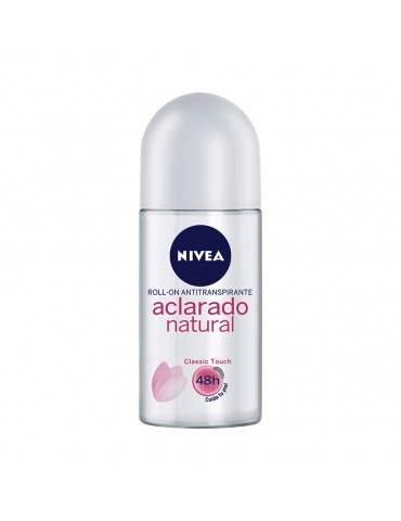 DESOD. NIVEA ROLL-ON ACLARADO NATURAL CLASSIC 50ML     X/12