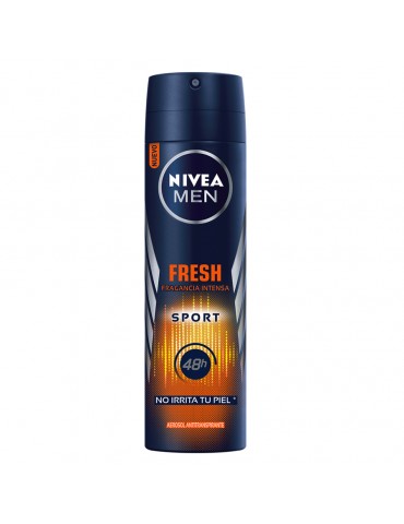 DESOD. NIVEA AEROSOL FRESH SPORT 150ML      X/12