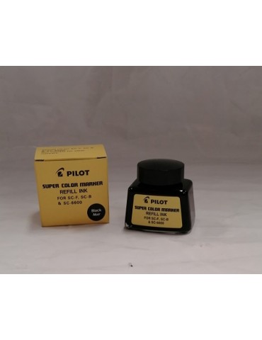 TINTA PILOT PERMANENTE SC-RF NEGRA 30 ML 6600