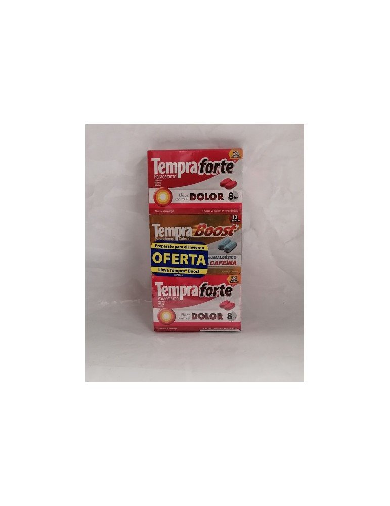 Tempra Raffle ***TEMPRA FORTE 650 MG. C/24 + TEMPRA BOOST C/3 X/20