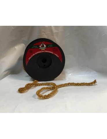 CORDEL JANEL METAL DOBLE  15 ORO 20 MTS      X/24