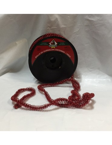 CORDEL JANEL METAL DOBLE  15 ROJO 20 MTS      X/24