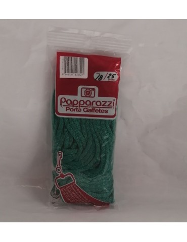 CORDON PAPARAZZI MACRAME VERDE BANDERA C/25PZ