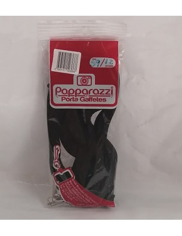 CORDON PAPARAZZI EJECUTIVO NEGRO C/12PZ
