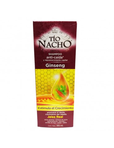 SHAMPOO TIO NACHO ANTI-CAIDA GINSENG 415ML     X/12