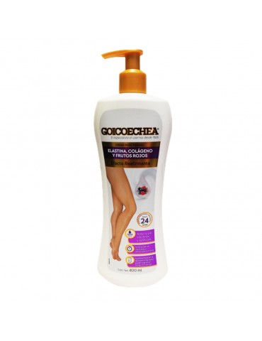 CREMA GOICOECHEA COLAGENO Y FRUTOS ROJOS 400ML     X/12