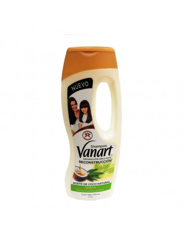 SHAMPOO VANART ACEITE COCO Y SABILA 750ML     X/12