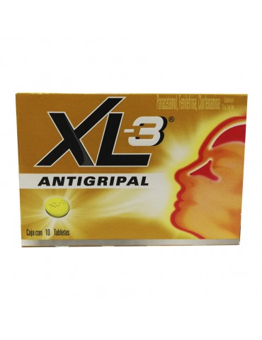 XL-3 ANTIGRIPAL C/10TOMAS     X/10