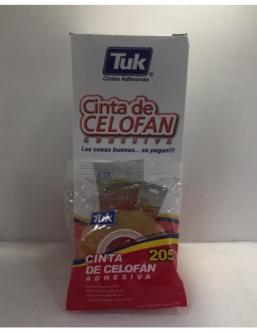 CINTA TUK TRANSP 12X33 205 260510     X/216