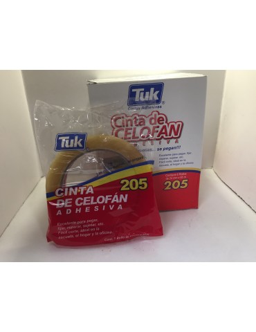 CINTA TUK TRANSP 24X65 205 260538    X/48