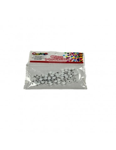 OJOS MOVIBLES CONFETTI 5 C/100PZ