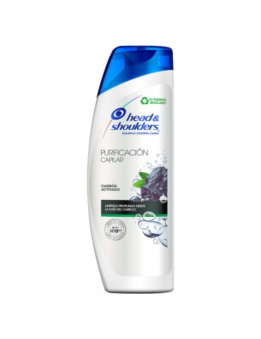 SHAMPOO H&S PURIFICACION CARBON ACTIVADO 375ML     X/12