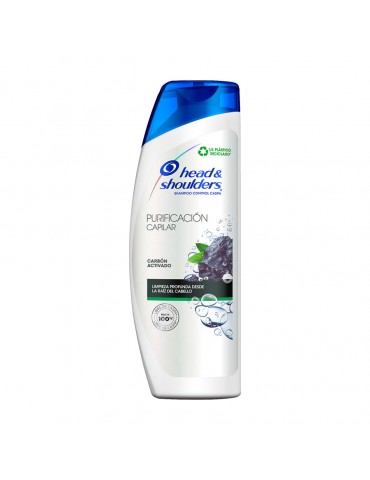SHAMPOO H&S PURIFICACION CARBON ACTIVADO 180ML      X/12
