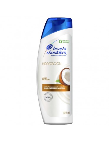 SHAMPOO H&S HIDRATACION ACEITE DE COCO 375ML      X/12