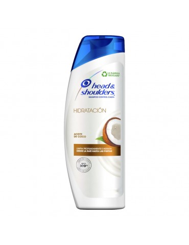 SHAMPOO H&S HIDRATACION ACEITE DE COCO 180ML      X/12