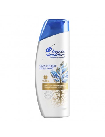 SHAMPOO H&S CRECE FUERTE DESDE LA RAIZ 375ML      X/12