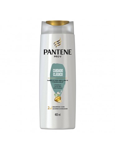 SHAMPOO PANTENE CUIDADO CLASICO 2-1 400ML     X/12