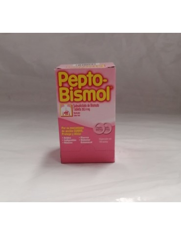PEPTO TABLETAS CAJA C/100     X/12