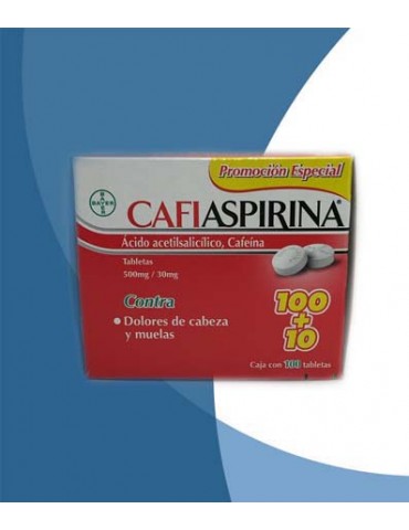 CAFIASPIRINA C/100TAB      X/80