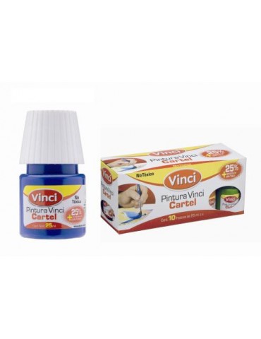 PINTURA VINCI ESCOLAR SURTIDA C/6PZ     X/24