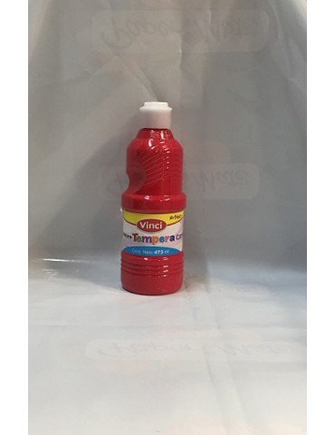 PINTURA TEMPERA VINCI ROJO 473ML 22639     X/12