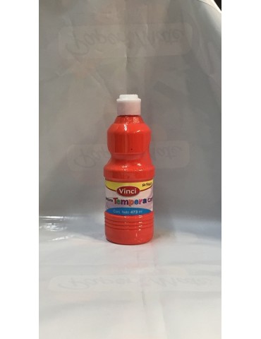 PINTURA TEMPERA VINCI NARANJA 473ML 22640     X/12