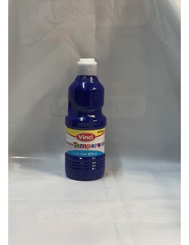 PINTURA TEMPERA VINCI AZUL 473ML 22643     X/12