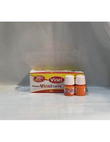 PINTURA VINCI AMARILLO/MEDIO 51 C/10PZ 2301    X/20