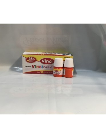 PINTURA VINCI ROJO/NARANJA 53 C/10PZ  2316       X/20