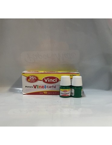 PINTURA VINCI VERDE/ESMERALDA 63 C/10PZ 2320     X/20