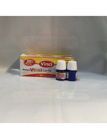 PINTURA VINCI AZUL/ULTRAMAR 66 C/10PZ 2306     X/20