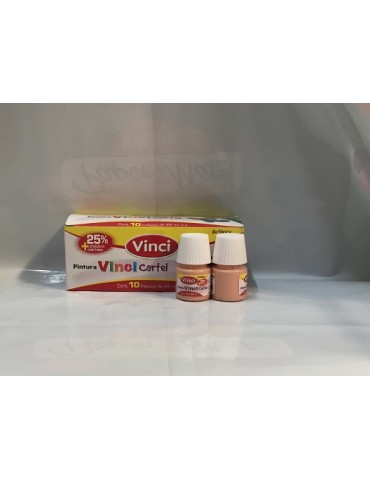 PINTURA VINCI ROJO/CARNE  67B C/10PZ 2317     X/20
