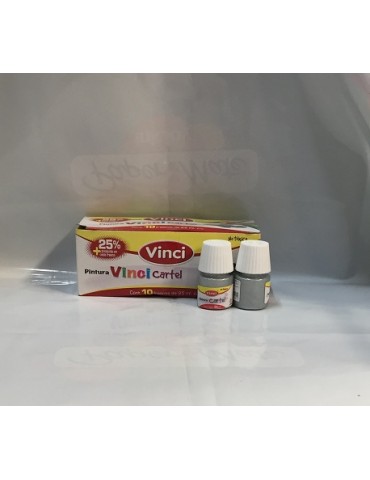 PINTURA VINCI PLATA 70 C/10PZ 2343           X/20