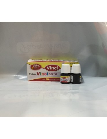 PINTURA VINCI NEGRO/BUJIA 73 C/10PZ 2310     X/20