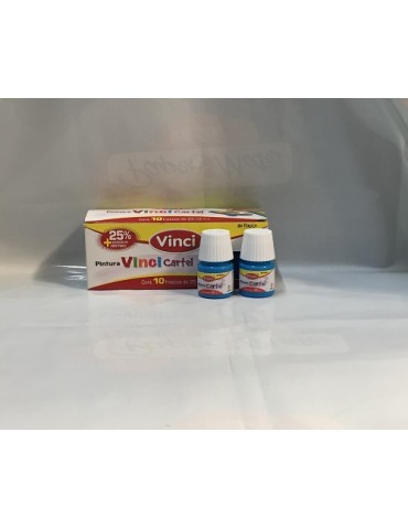PINTURA VINCI AZUL/PASTEL 84 C/10PZ 2335     X/20