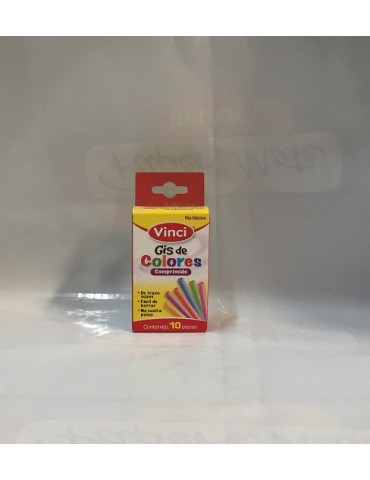 GIS VINCI COLOR COMPRIMIDO C/10PZ     X/160