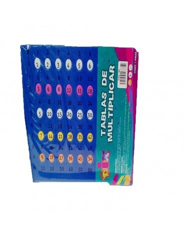 FOAMY DIDACTICO DIETRIX TABLAS 7661    X/12