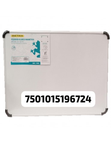 PIZARRON DIETRIX BLANCO MAGNETICO 45X60CM 9672    X/6