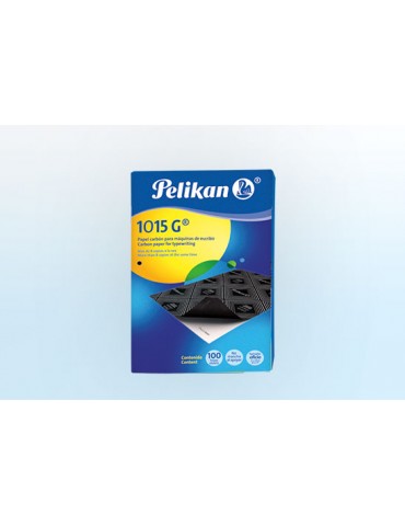PAPEL CARBON PELIKAN 1015 T/OF NEGRO    X/50