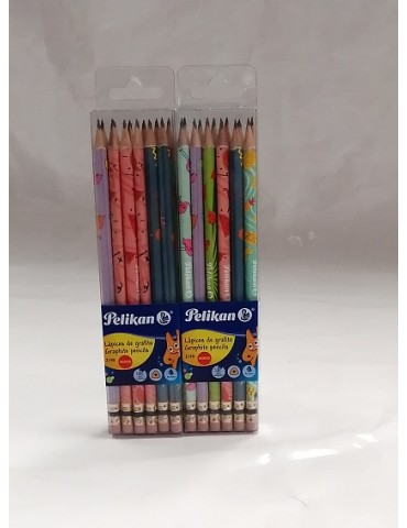 LAPIZ PELIKAN TRIANGULAR FIGURAS C/12PZ