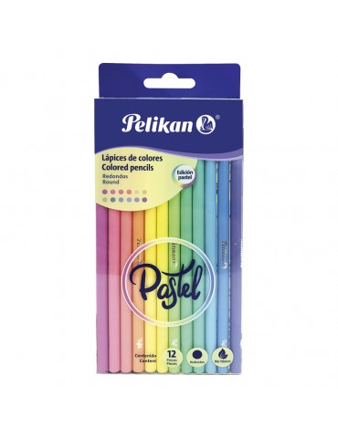 COLORES PELIKAN PASTEL 3.3MM C/12PZ      X/40