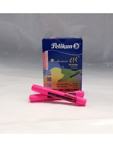 MARCATEXTO PELIKAN 414 ROSA C/10      X/48