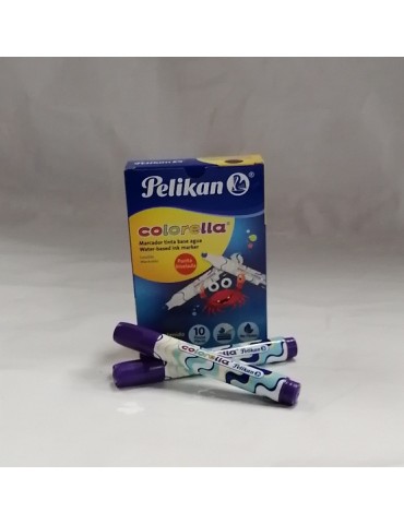 MARCADOR PELIKAN COLORELLA VIOLETA C/10     X/48