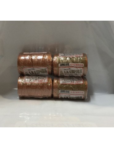 HILO NYLON ESPIGA CAFE 41 200GRS C/4PZ