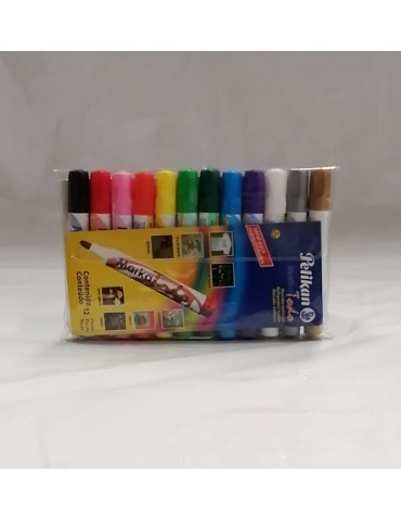 MARCADOR MARKATODO PELIKAN C/12