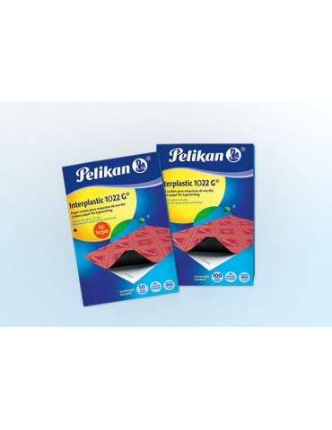 PAPEL CARBON PELIKAN 1022G T/C 50HJS NEGRO    X/50
