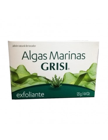 JABON GRISI ALGAS MARINAS EXFOLIANTE 125GRS     X/50