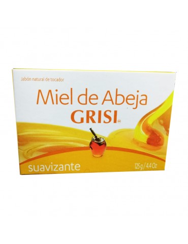 JABON GRISI MIEL ABEJA 125 GR      X/50